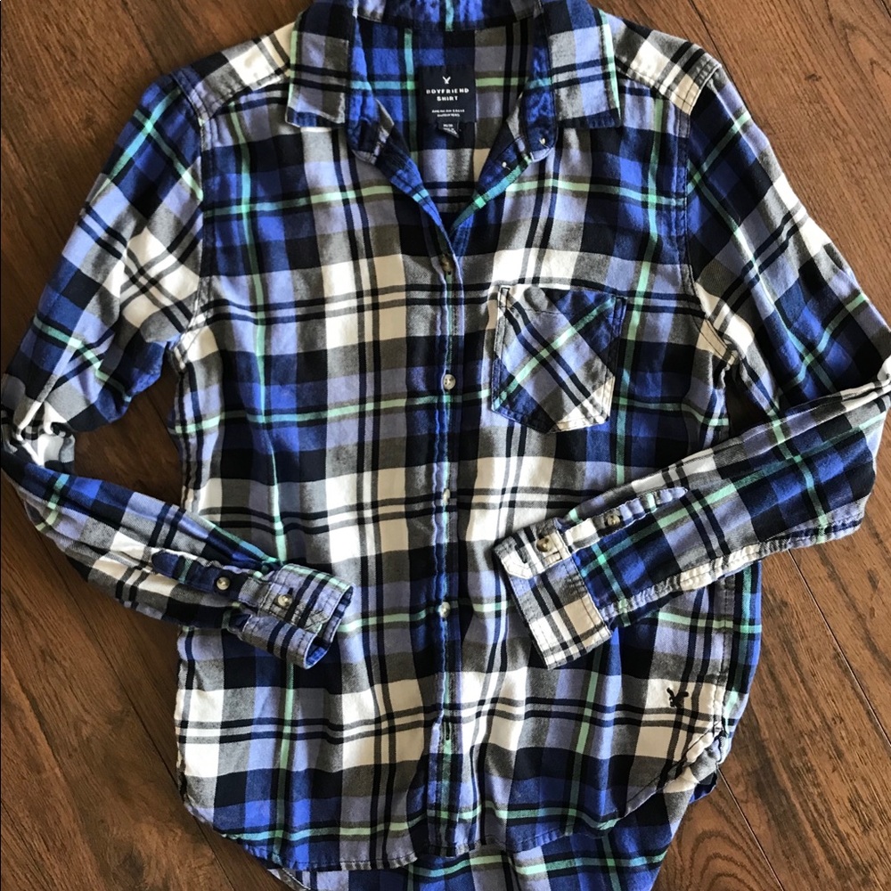 American Eagle plaid
